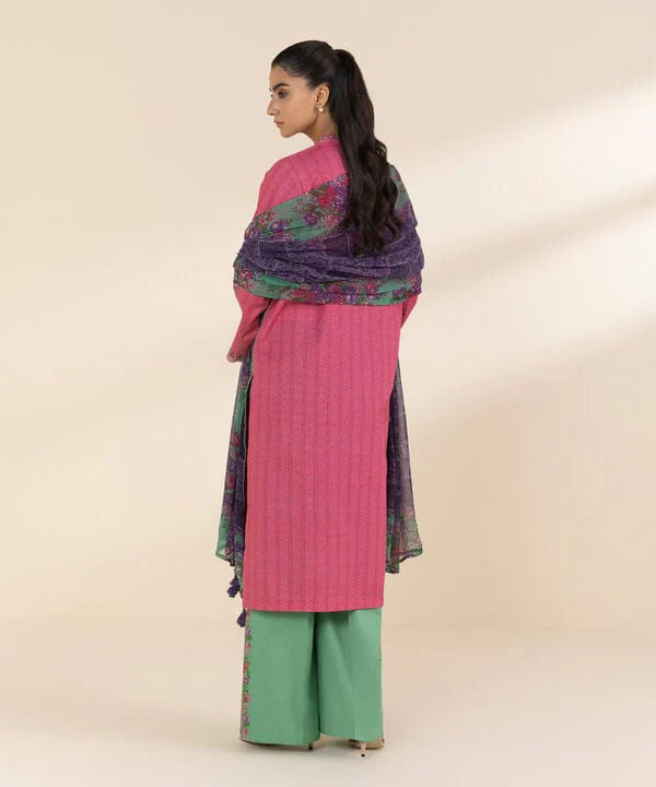 3 Piece - Embroidered Lawn Suit