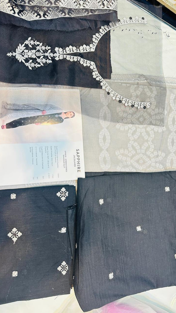 3pc embroidered khadar